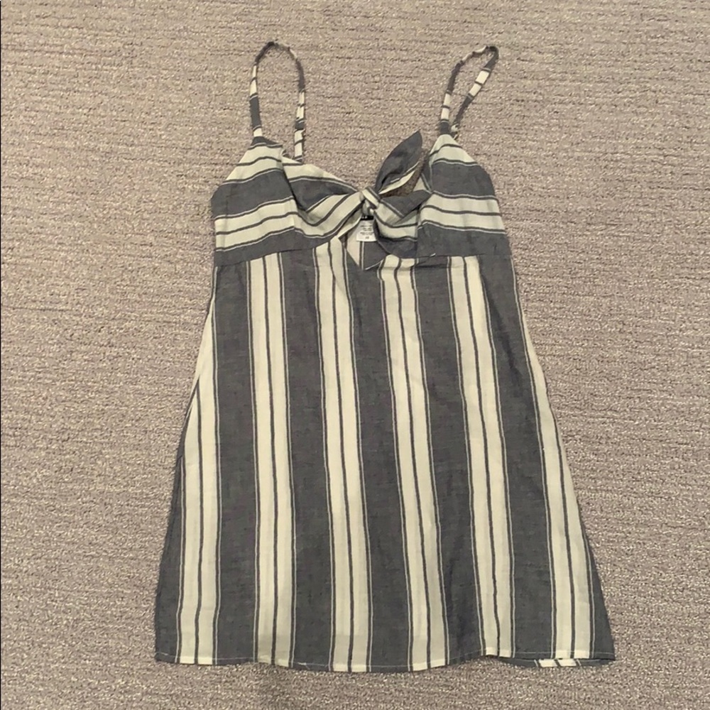 Beach Riot tie front camisole dress